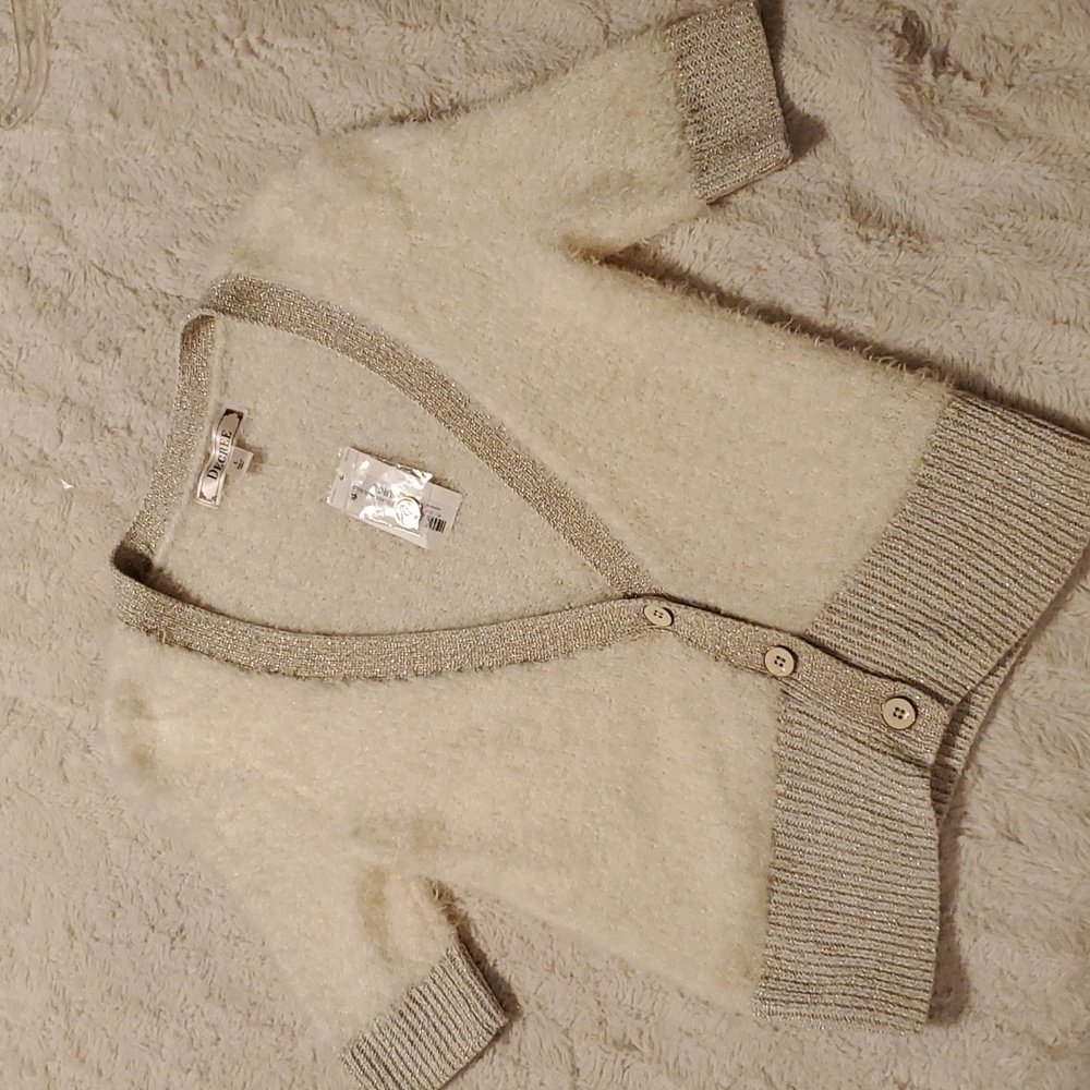 NWT Decree sparkley sweater